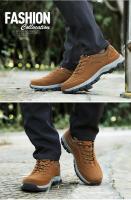 Zapatos de Senderismo de Cuero de Gamuza para Hombres Calzado de Exteriores Original - details 8