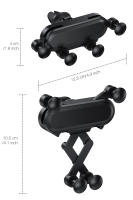 Nephy Soporte de Teléfono para Coche Soporte de Montaje de Clip de Aire - details 8