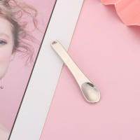 Cuchara de Cosméticos de Metal para Maquillaje Mascarilla de Crema Spoon Reutilizable Herramienta de Belleza para el Rostro y la Piel - details 7