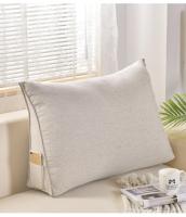 Cojín de Cama para Oficina Sofá Almohada de Lectura para TV Cojín de Lumbar Cómodo Sofá de Dormir Triángulo Pillow Decoración del Hogar - details 3