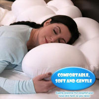 Almohada cómoda de espuma para dormir, cojín Cervical de espuma viscoelástica, sin olor, para espalda lateral y estómago - details 5