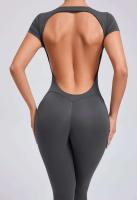 Monos Deportivos Fiess Conjunto de Gimnasio para Mujeres Ropa de Yoga de Manga Corta - details 21