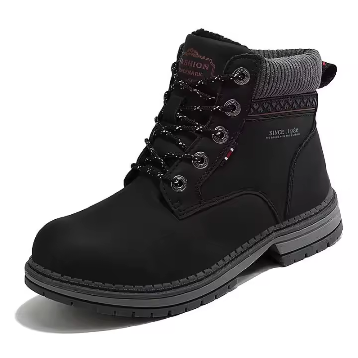 Modelo: Botas de mujer de alta calidad, novedad 2025, seguridad laboral, calzado casual para niña, rosa, barato - 1