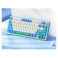 El macro del eje verde define el teclado del juego Teclado mecánico luminoso de colores mezclados - details 38