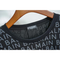 2025 Camisas casuales básicas de moda de verano, camisetas holgadas de algodón puro para hombres y nuevas camisas de manga corta para parejas con estampados de logotipos en la parte delantera - details 2