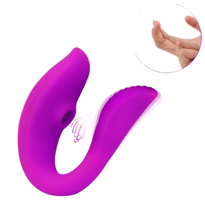 Vibrador de succión de Vagina de 10 velocidades 2 en 1, succionador Oral de punto G, vibrador de clítoris, Control inalámbrico portátil, juguete sexual para adultos para mujeres - 1