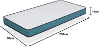 Colchón 90x200 Promo Confort Altura 14 CM Ergonómico, Transpirable. Ideal para cama nido - details 19