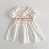 Pelele de algodón para niña, recién nacida, vestido de cebo blanco, ropa de primavera y verano - details 4