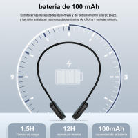Auriculares deportivos Bluetooth A5 con cancelación de ruido y batería de larga duración - details 4