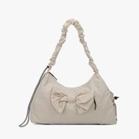 Bolsa de gimnasio deportiva con diseño de lazo coreano, bolsa de transporte ligera para esterilla de Yoga de gran capacidad, bolsa de viaje impermeable para entrenamiento físico para mujer - details 6