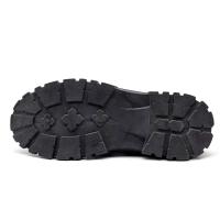 Zapatos genuinos de moda de gran tamaño para invierno con piel, botas de cuero informales impermeables hechas a mano cálidas para hombre - details 4