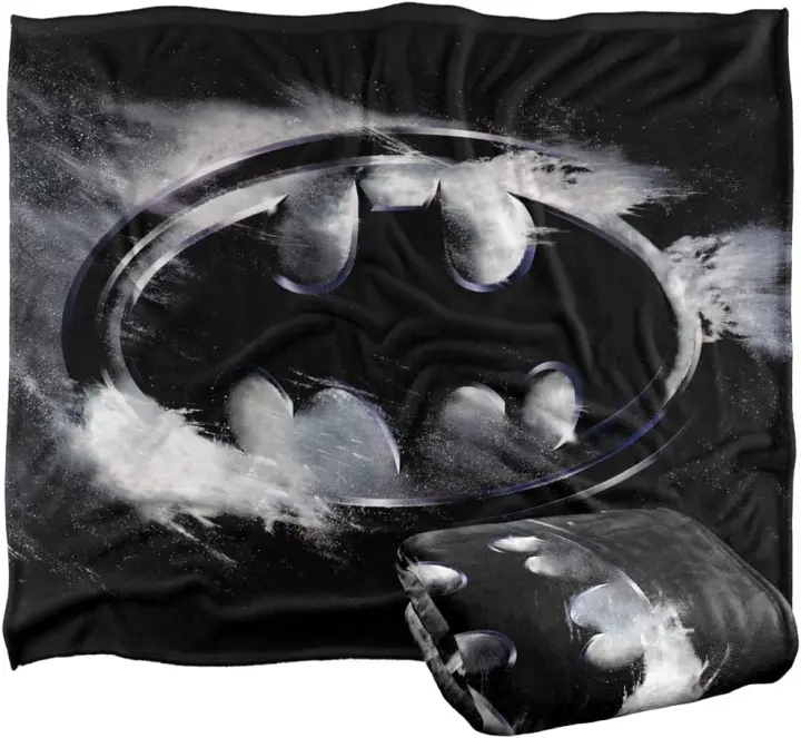 Manta de Batman, logotipo de Batman Returns, tacto sedoso, súper suave - 1