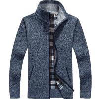 Suéteres de cuello alto para hombre, cárdigans informales, tops de otoño e invierno - details 4