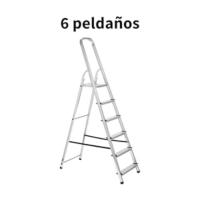 Escalera de Aluminio Plegable Súper Resistente hasta 150Kg Antideslizante, Altura de Trabajo de 245cm, 2 Peldaños - details 8