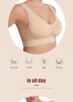 Sujetador deportivo para mujer, talla extra grande hasta 6XL, algodón transpirable, a prueba de golpes, para gimnasio, correr, yoga. - details 13