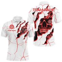 Camisetas con gráficos de dardos a la moda, camisetas personalizadas con nombre del equipo, camisetas estampadas en 3D, camisetas deportivas holgadas y transpirables para hombre - details 4