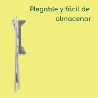 Bañera Cambiador Bebé 2 en 1, 0-12 M (máx 11 kg), Fácil de Mover 4 Ruedas con Freno, Múltiples Compartimentos Almacenamiento, Colchón Cambiador Acolchado, Fácil Drenaje, Gris Mist - details 10