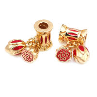 Collares de latón de Color dorado de 18K, pulseras, dijes, conectores, colgantes, cierres, cuentas, conector, suministros para fabricación de joyas, accesorios Diy- - details 11