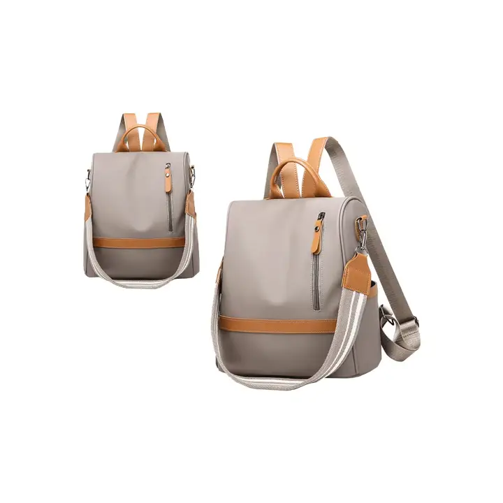 Mochila Antirrobo Lena Oxford Impermeable con Cremallera Oculta para Mujer - 1