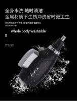 Kemei-recortador de pelo de nariz pequeño Manual para hombres, Mini recortador de pelo de nariz para hombres, dispositivo portátil lavable, cuidado facial de seguridad, KM-664 - details 3