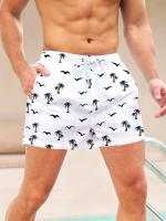 2025 nuevos pantalones cortos de coco para hombre, pantalones cortos de vacaciones, pantalones cortos deportivos con cordón, pantalones cortos de verano con estampado de flamenco para playa, pantalones cortos para parejas - details 6