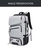 Nuevo Bolso de nailon para ordenador portátil con zapatero, mochila impermeable para viajes de montaña para hombre - details 14