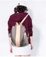 Mochila de Cuero PU para Mujer Bolso Informal Retro Impermeable Ideal para Viajes - details 20