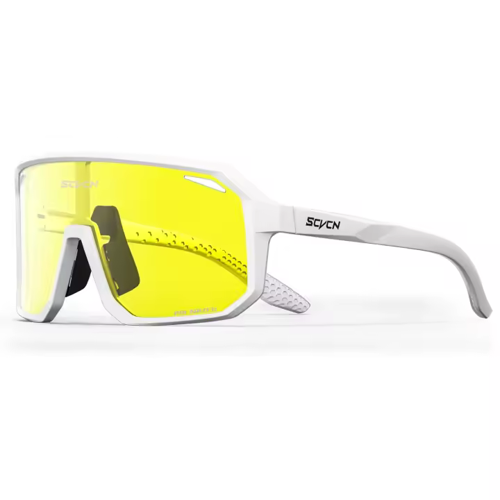 Scvcn gafas de sol polarizadas amarillas, visión nocturna, gafas de conducción, lentes antideslumbrantes, gafas para Conductor de bicicleta y motocicleta, UV400 - 1