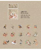 Pakete de Pegatinas de Tema de Pájaros 30 piezas Adhesivas para Scrapbooking, Diarios, Álbumes - details 14