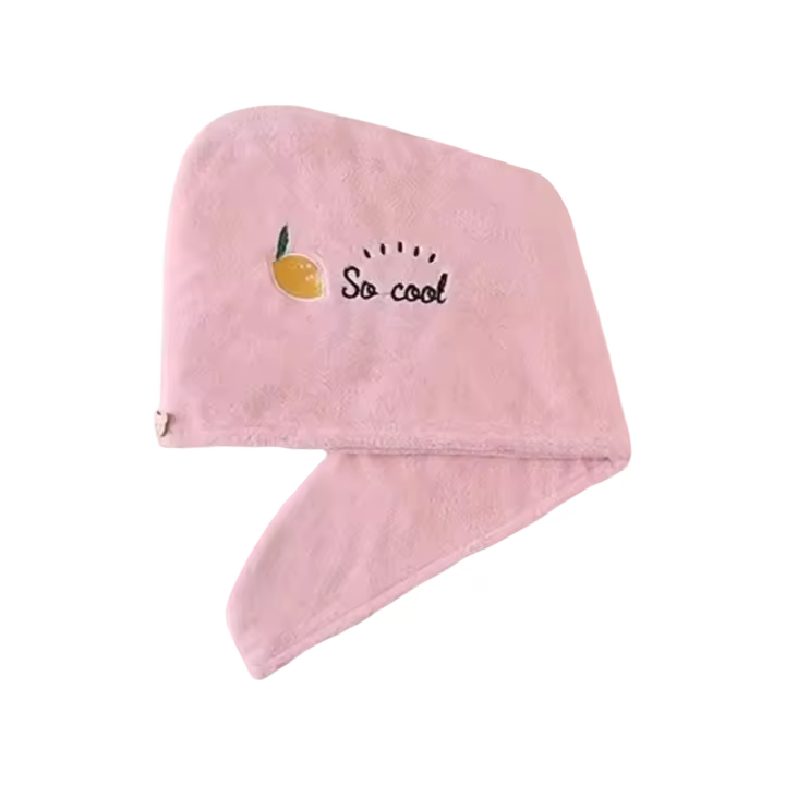 Bandeja De Cabello Super Absorbente Para Mujeres Y Niñas Toalla De Cabeza Para Secado Rápido Del Cabello Poliéster 100% Uso En Baño - 1