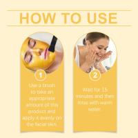 Mascarilla Facial Exfoliante de Vitamina C Limpieza Profunda de Poros con Turmeric - details 15