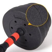 JUEGO DE MANCUERNAS AJUSTABLES 2 EN 1, CON BARRAS, MULTIFUNCION, 10KG - details 1