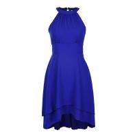 Vestido de graduación para mujer, ropa elegante para fiesta de noche, vestidos formales Ocn para mujer, Falda Midi sin mangas Lisa delgada para mujer 2023 - details 14