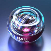Bola de Muñeca con Giroscopio LED Autostart Entrenador de Fuerza para Brazos y Manos Equipo de Gimnasio Fitness - details 4