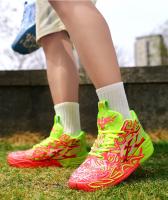 Zapatillas de baloncesto para hombre, transpirables, con amortiguación, antideslizantes, para correr, entrenamiento de gimnasia, zapatillas de baloncesto atléticas para mujer - details 5