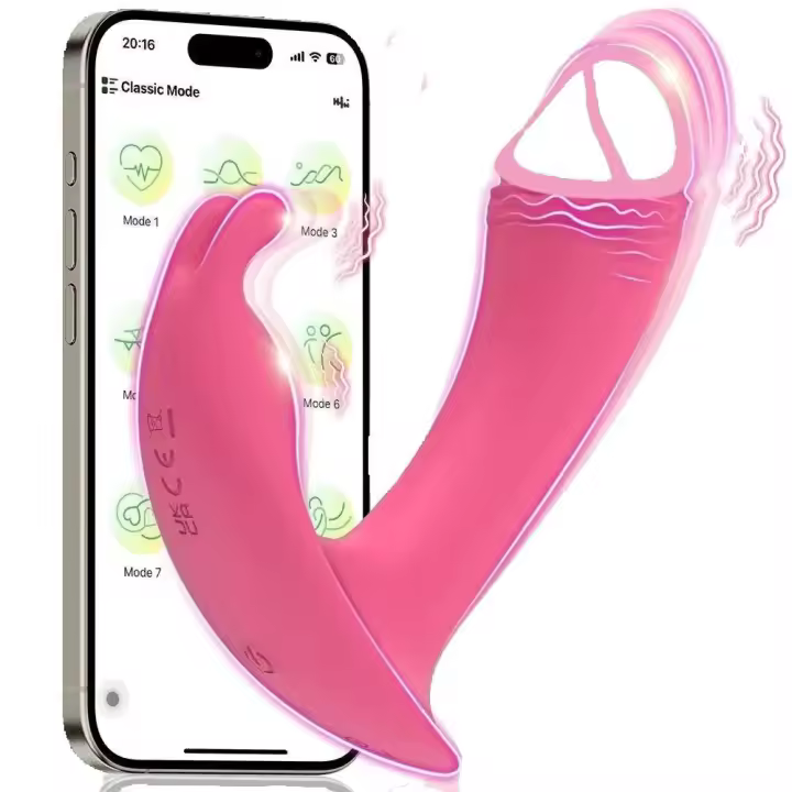 Vibrador Bluetooth APP Estimulador de Clitoris y Punto G para Mujeres Juguete Intimo Portátil para Autoestimulación - 1
