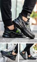Zapatos de Seguridad Ligeros con Cierre de Gancho y Bucle Zapatillas de Trabajo Transpirables para Hombres Anti-Perforación de Corte Bajo Punta de Acero - details 18