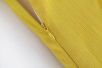 Ropa de mujer europea y americana popular vestido midi con correa de hombro ancho vestido - details 10