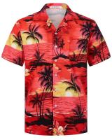 Camisa estampada Trcal Beach 3D, ropa de hombre de gran tamaño, casual, Hawaii, playa, Hawaii Spring Valley, moda de vacaciones - details 2
