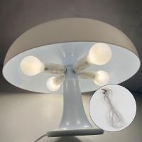 Lámpara de mesa de hongo, lámpara de mesa de atmósfera de decoración nórdica simple, luz de noche de dormitorio de estudio - details 9