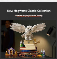 Bloques de construcción Big Hedwig Owl Harry Bobo, colección de edición del 20 aniversario, modelo de juguete de 3010 piezas - details 7