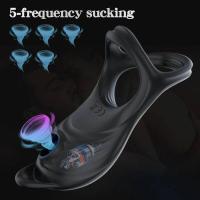 Empaque privado SEXY Vibrador con control remoto para adultos, estimulador de clítoris con succión y lametazos, anillo de alargamiento, juguete sexual para hombre y parejas - details 0