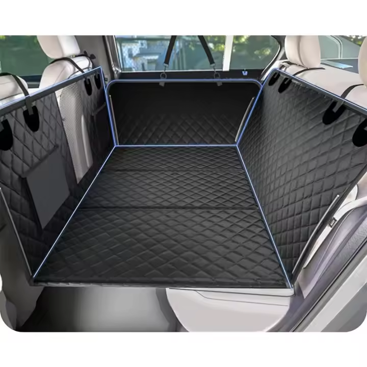 Protector trasero de asiento de coche, funda de asiento de coche, fondo duro para viajar, nuevo diseño - 1