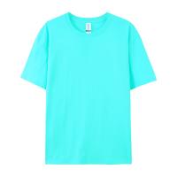 Las camisetas de talla grande de verano 100% algodón de color sólido de alta calidad para mujeres y hombres se pueden personalizar - details 1