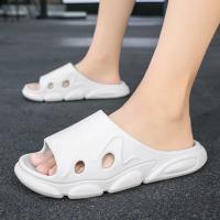 Zapatillas de fondo suave, zapatillas de verano, paso en 2025, nueva mierda hogar, antideslizante, niños, silencioso, interior y exterior, desgaste deportivo - details 12