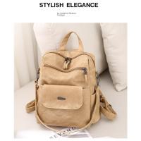 Mochila Antirrobo Impermeable para Mujer, bolso de Cuero PU, Hombro informal, Gran para Viaje, Trabajo y Escuela - details 8