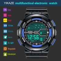 Reloj Deportivo de Lujo para Hombres Automático, Resistente al Agua, Luminoso, Reloj Digital de Pulsera de Cuero - details 5