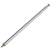 Reemplazo de antena telescópica de 7 secciones de 98 cm y 38,5 pulgadas para radio FM y TV - details 6