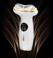 Nuevo Instrumento de Belleza Masajeador de Cuello EMS Micro Corriente Vibración Compressa Caliente y Fría 7 Colores de Luz Promoción Doméstica - details 1
