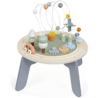 Mesa de Actividades de Madera Sweet Cocoon - Mesa Multiactividades Primera Edad - Habilidades Motoras Finas - Patas Antideslizantes - Pintura al Agua - Certificado FSC - Desde 1 Año, J04402 - details 1